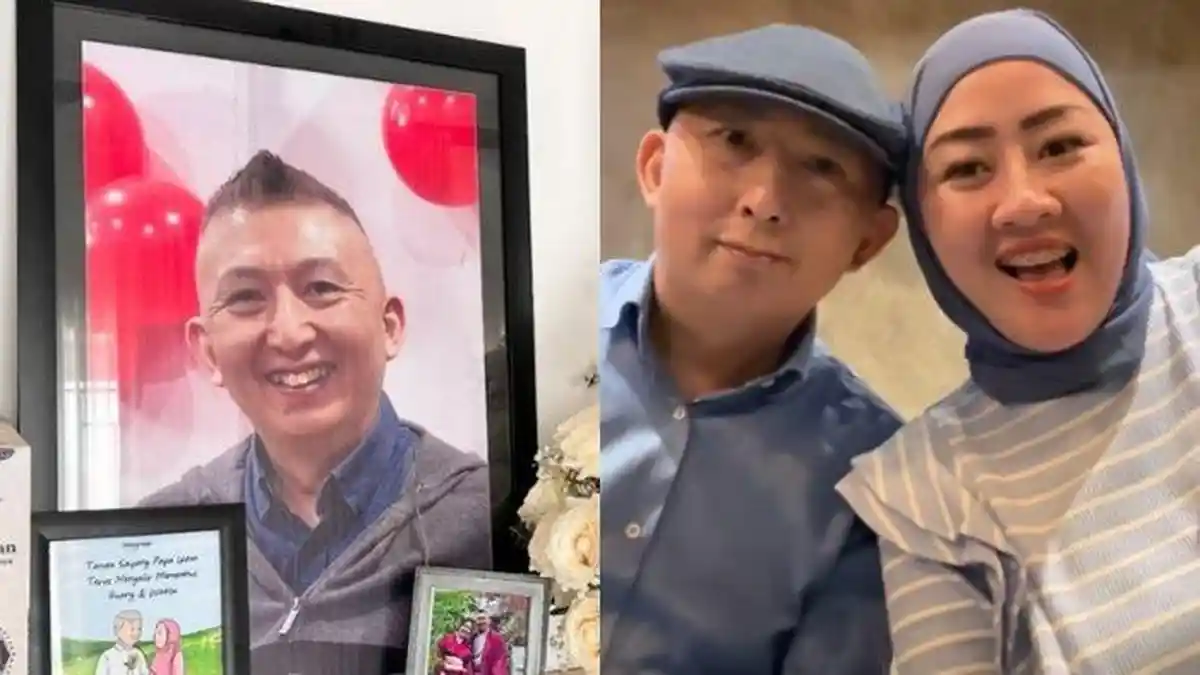 Fanny Kondoh dan Papa Udon Hajime Kondoh yang memilih makam suami istri sebelum kedukaan
