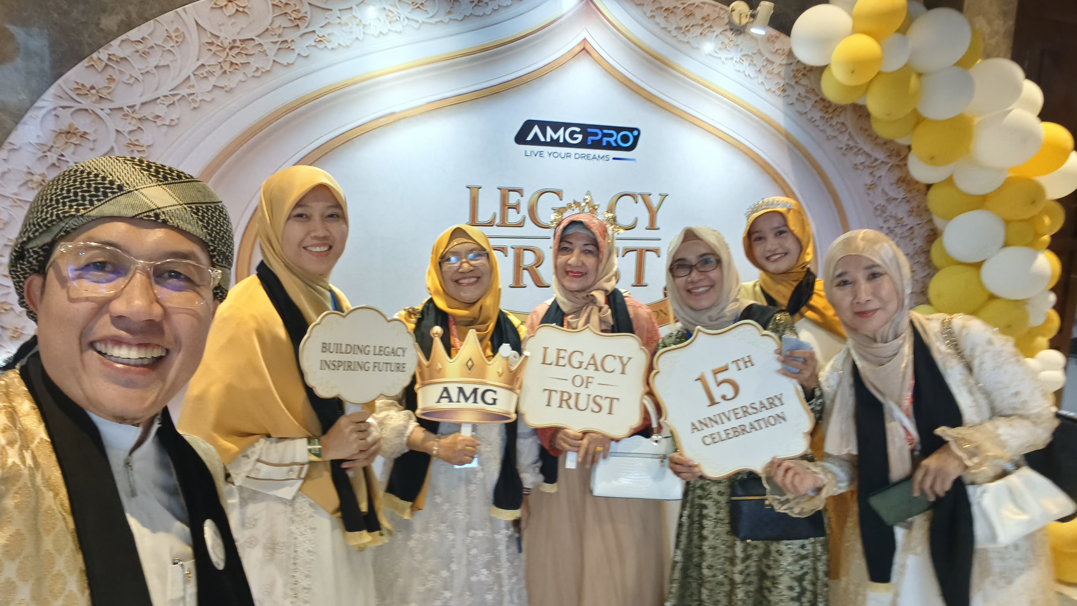 Anniversary AMG bersama Tim Al Azhar Memorial Garden