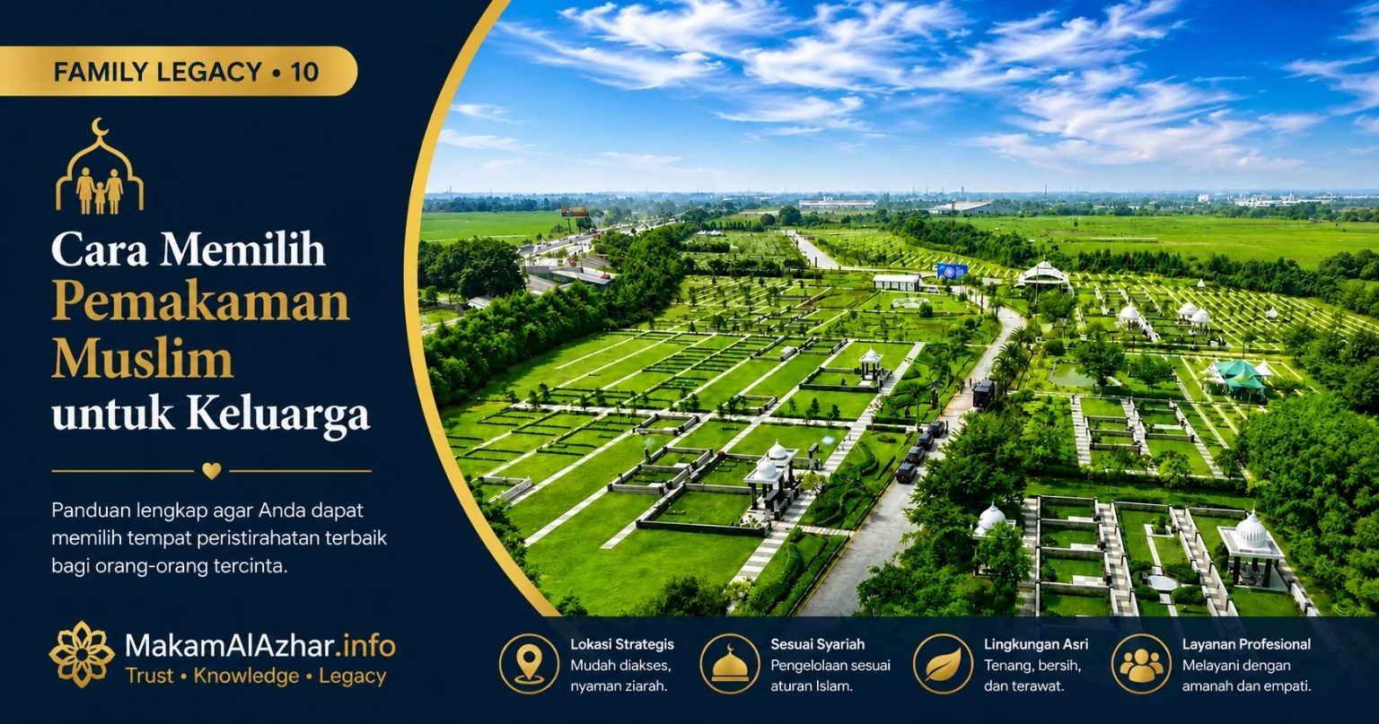 cara memilih pemakaman muslim untuk keluarga
