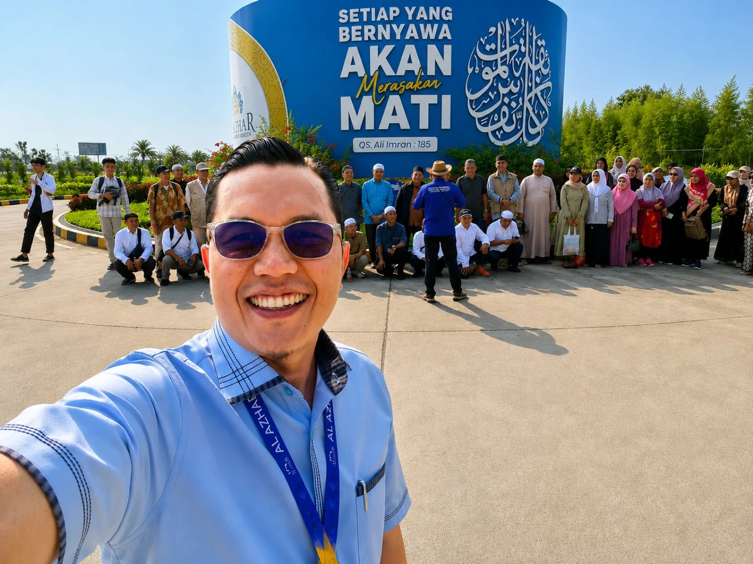 52 jamaah Majlis Taklim di Al Azhar Memorial Garden