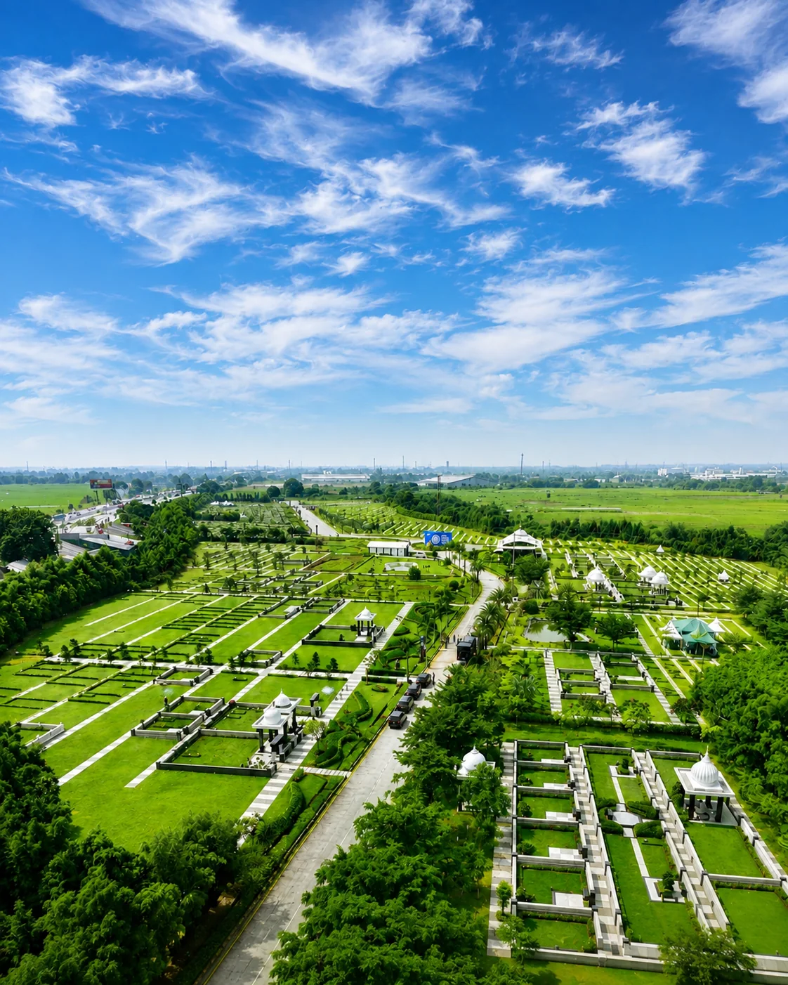 Kawasan hijau Al Azhar Memorial Garden sebagai bagian edukasi persiapan makam keluarga