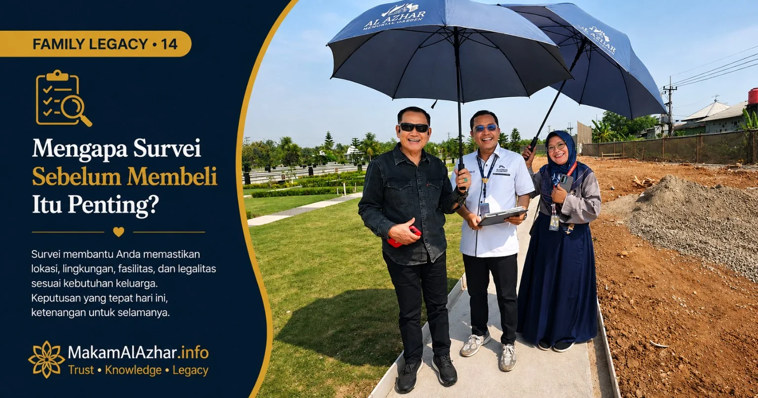 mengapa survei sebelum membeli itu penting