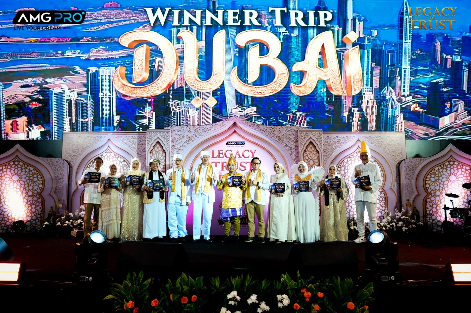 Dokumentasi Winner Trip Dubai Ust. Zulhamdi M. Sa'ad, Lc.